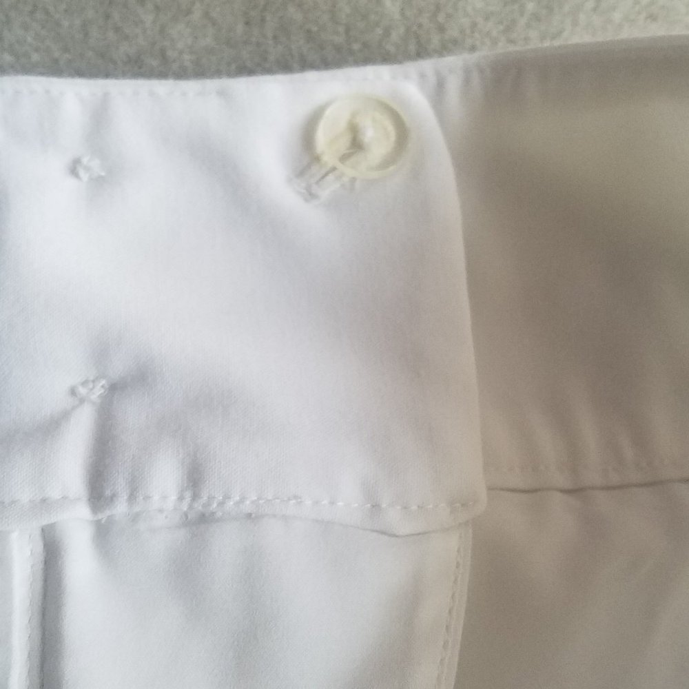 Jones New York Collection Women's White Dress Stretch Pants Size 4 - Picture 5 of 13